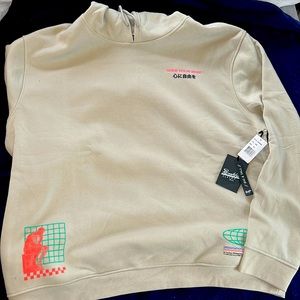 3xl khaki colored hoodie